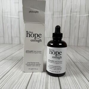 Philosophy When Hope Is Not Enough Facial Firming Serum - 5.7 oz / 171 ml New